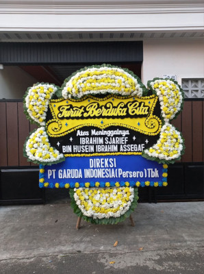 Papan Bunga Duka di Kecapi